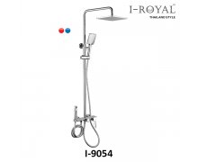 SEN TẮM ĐỨNG NÓNG LẠNH ĐỒNG THAU MẠ CROME I-ROYAL I-9054