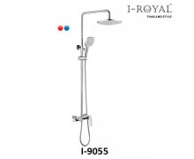 SEN TẮM ĐỨNG NÓNG LẠNH ĐỒNG THAU MẠ CROME I-ROYAL I-9055