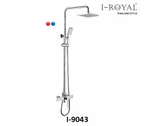 SEN TẮM ĐỨNG NÓNG LẠNH ĐỒNG THAU MẠ CROME I-ROYAL I-9043