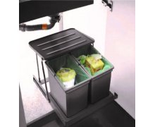 Thùng đựng rác đôi gắn cánh Grob GR-V2