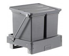Thùng Rác Đôi Nhấn Mở Tự Động Grob GR-2OP