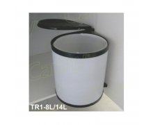 Thùng rác inox Cariny TR1-14L