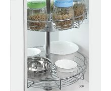 Mâm xoay inox nan mở toàn phần 360º Eurogold TR360A