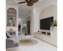 NỘI THẤT PHÒNG KHÁCH 01 - PHONG CÁCH WABI SABI