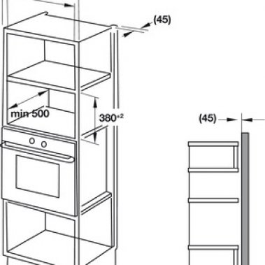 Lò vi sóng kết hợp nướng Häfele HM-B38D
