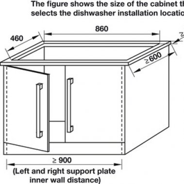 Chậu kết hợp máy rửa chén Häfele HDW-SD90A 539.20.530