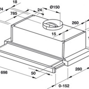 Máy hút mùi Hafele HH-S70A 533.89.031