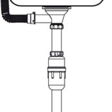 Chậu inox Hafele 785mm CLAUDIUS HS-SD7848 567.20.506