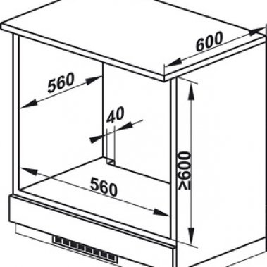 Lò nướng âm tủ Häfele HO-KT60G