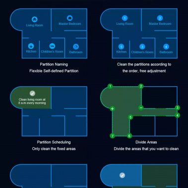 ROBOT HÚT BỤI LAU NHÀ HUBERT HB-B79-B