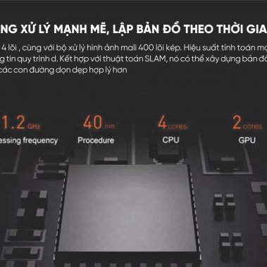 ROBOT HÚT BỤI LAU NHÀ HUBERT HB-B79-B