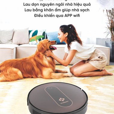 ROBOT HÚT BỤI LAU NHÀ HUBERT HB-B68-W