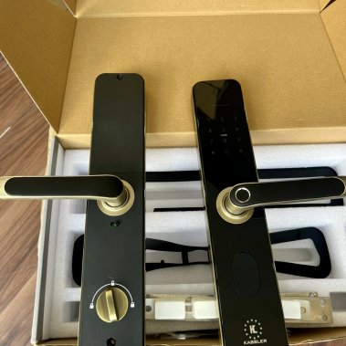 Khóa điện tử Kassler KL-696 App Green Bronze (vàng rêu)