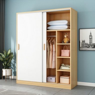 TỦ QUẦN ÁO GỖ MDF CHỐNG ẨM