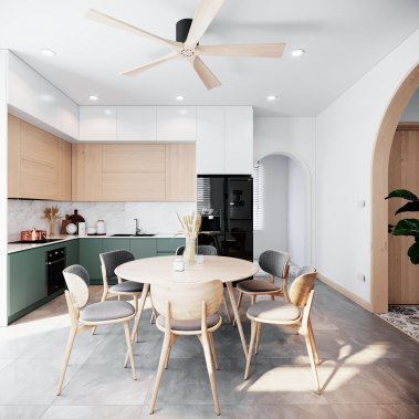  NỘI THẤT CĂN HỘ 158m²  - PHONG CÁCH WABI-SABI