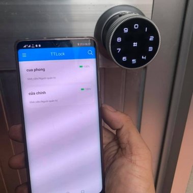 Khoá vân tay cửa phòng Laffer B12