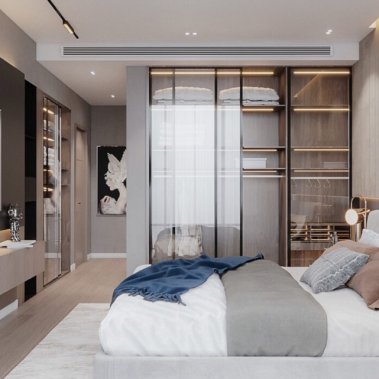 NỘI THẤT CĂN HỘ 72m²  PHONG CÁCH HIỆN ĐẠI