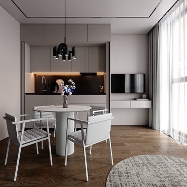 NỘI THẤT CĂN HỘ 57,3m² - PHONG CÁCH MINIMALISM