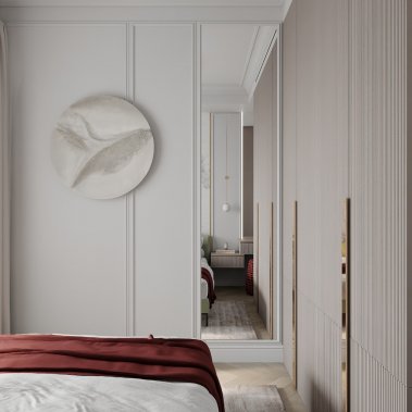 NỘI THẤT CĂN HỘ 50m² - PHONG CÁCH NEO CLASSIC (TÂN CỔ ĐIỂN)