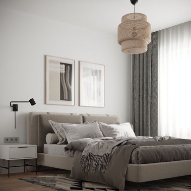 NỘI THẤT CĂN HỘ 70m² PHONG CÁCH HIỆN ĐẠI