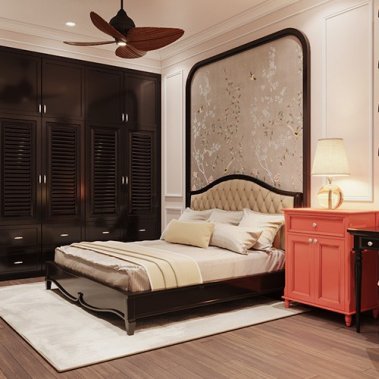 NỘI THẤT CĂN HỘ 22 - PHONG CÁCH INDOCHINE