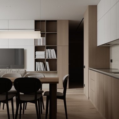 NỘI THẤT CĂN HỘ 73m² PHONG CÁCH HIỆN ĐẠI