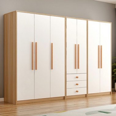 TỦ QUẦN ÁO GỖ MDF CHỐNG ẨM