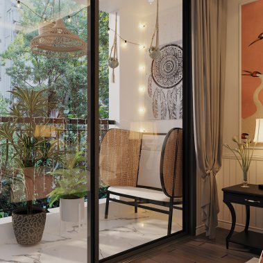 NỘI THẤT CĂN HỘ 120m² - PHONG CÁCH INDOCHINE