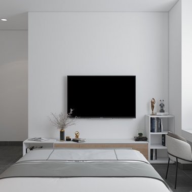 NỘI THẤT NHÀ PHỐ 02 - PHONG CÁCH HIỆN ĐẠI TONE TRẮNG XÁM KẾT HỢP VÂN GỖ