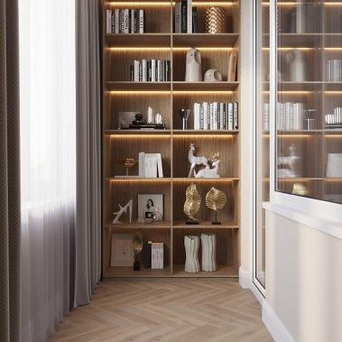 NỘI THẤT CĂN HỘ 90m² - PHONG CÁCH NEO CLASSIC (TÂN CỔ ĐIỂN)