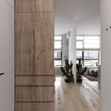 NỘI THẤT CĂN HỘ 39m² PHONG CÁCH HIỆN ĐẠI