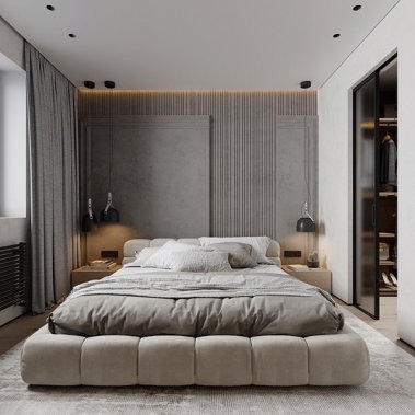 NỘI THẤT CĂN HỘ 77m² PHONG CÁCH HIỆN ĐẠI