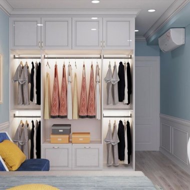 NỘI THẤT PHÒNG NGỦ 16 - PHONG CÁCH HIỆN ĐẠI TONE MÀU XÁM NHẠT