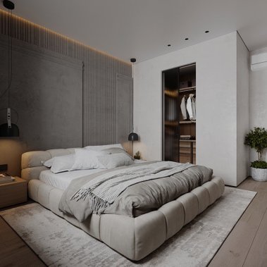 NỘI THẤT CĂN HỘ 77m² PHONG CÁCH HIỆN ĐẠI