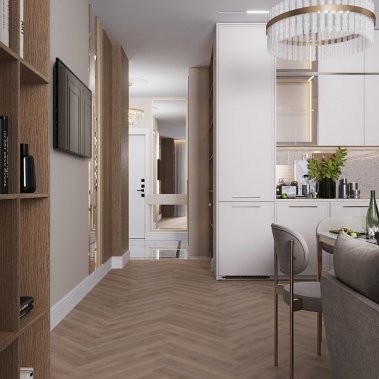 NỘI THẤT CĂN HỘ 90m² - PHONG CÁCH NEO CLASSIC (TÂN CỔ ĐIỂN)