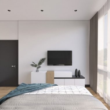 NỘI THẤT CĂN HỘ 55m² PHONG CÁCH HIỆN ĐẠI