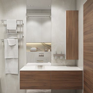 NỘI THẤT CĂN HỘ 121m²  PHONG CÁCH HIỆN ĐẠI