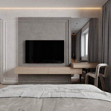 NỘI THẤT CĂN HỘ 77m² PHONG CÁCH HIỆN ĐẠI