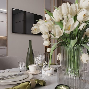 NỘI THẤT CĂN HỘ 90m² - PHONG CÁCH NEO CLASSIC (TÂN CỔ ĐIỂN)