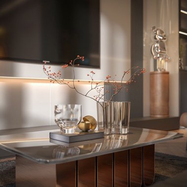 NỘI THẤT CĂN HỘ 19 - NỘI THẤT CĂN HỘ HIỆN ĐẠI MÀU TRẮNG PHỐI XÁM