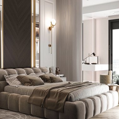 NỘI THẤT CĂN HỘ 1 PHÒNG NGỦ - PHONG CÁCH HIỆN ĐẠI