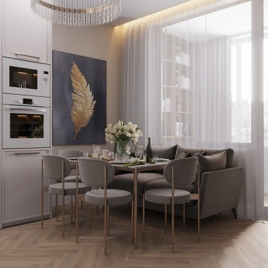 NỘI THẤT CĂN HỘ 90m² - PHONG CÁCH NEO CLASSIC (TÂN CỔ ĐIỂN)