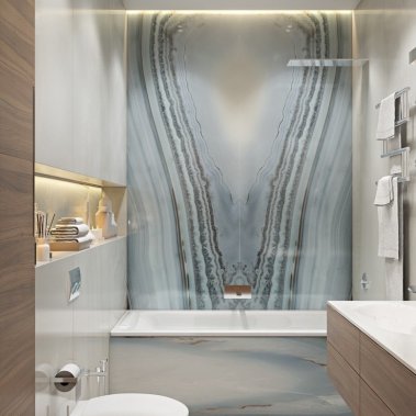 NỘI THẤT CĂN HỘ 121m²  PHONG CÁCH HIỆN ĐẠI