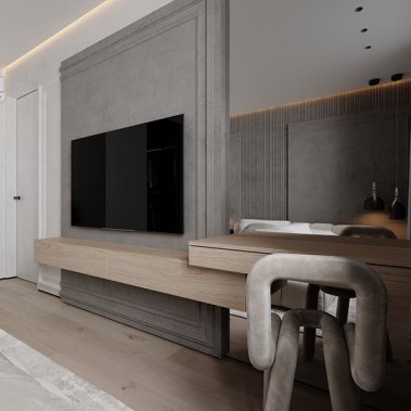 NỘI THẤT CĂN HỘ 77m² PHONG CÁCH HIỆN ĐẠI