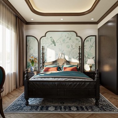 NỘI THẤT NHÀ PHỐ 12 - PHONG CÁCH INDOCHINE