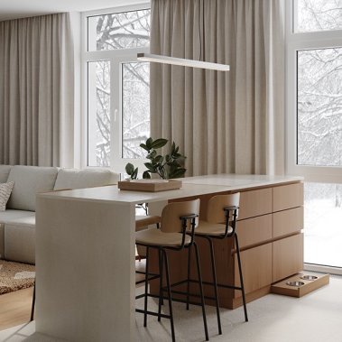 NỘI THẤT CĂN HỘ 12 - PHONG CÁCH SCANDINAVIAN