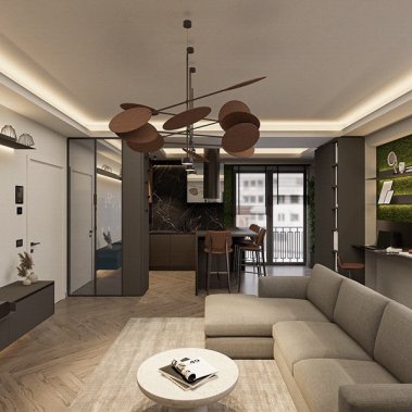 NỘI THẤT CĂN HỘ 58m² - PHONG CÁCH MINIMALISM