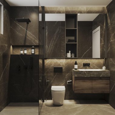 NỘI THẤT PHÒNG NGỦ 29 - PHÒNG NGỦ PHONG CÁCH HIỆN ĐẠI TONE MÀU XÁM