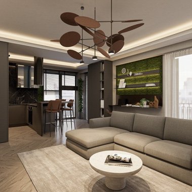 NỘI THẤT CĂN HỘ 58m² - PHONG CÁCH MINIMALISM