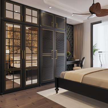 NỘI THẤT PHÒNG NGỦ 31 - PHỎNG NGỦ PHONG CÁCH INDOCHINE